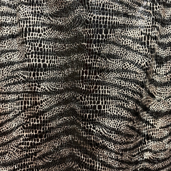 DONATED ❌Animal Print Mini Skirt, Jenni Maxx NYC, sz 10 - Picture 2 of 9